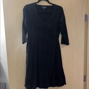 TOAD & CO Black Long Sleeve Dress